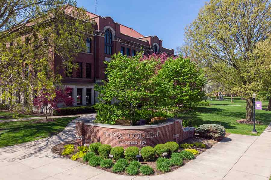 Campbell Gate at Knox College