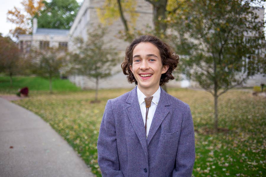 Isaac Hughes is a Student Laureate of the Lincoln Academy of Illinois
