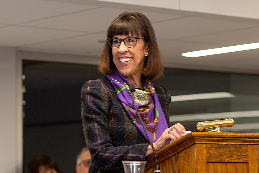 Knox College President Teresa Amott