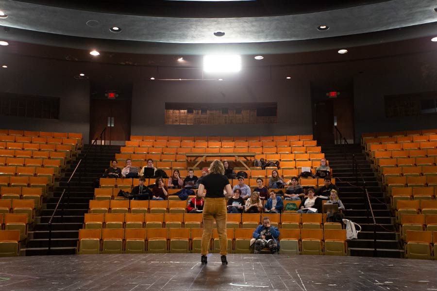 Knox's Winter 2020 season offers students the freedom to become the full cast and crew with its diverse student-directed Studio Theatre productions.