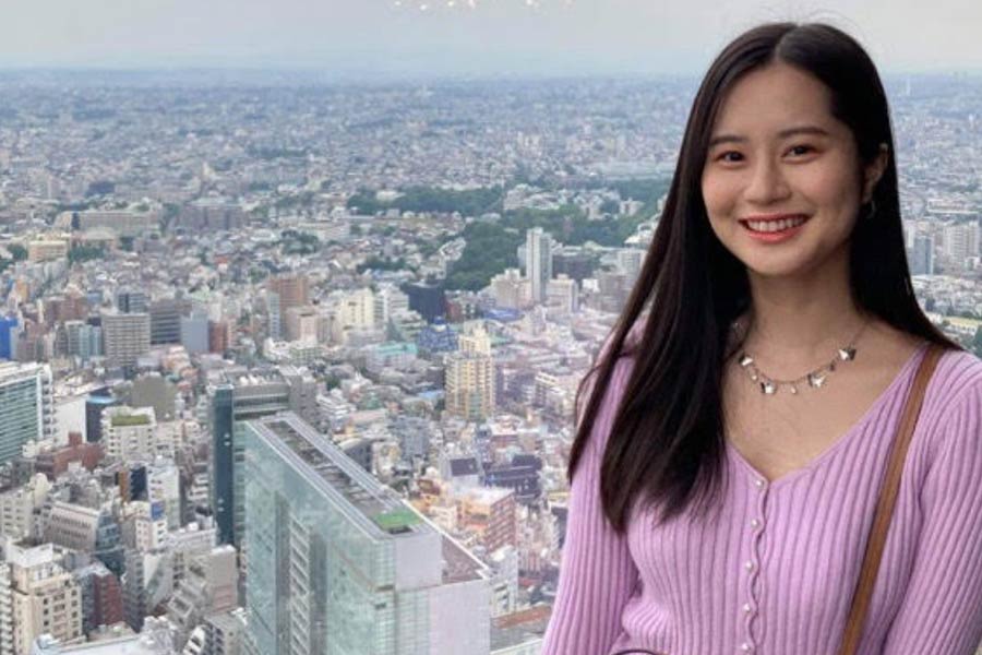 Arisa Kawano '22 in Tokyo, Japan