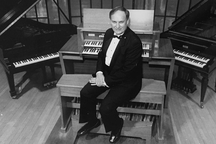 Charles E. Farley taught music at Knox College for 38 years