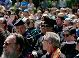 Audience at President Amott's installation.