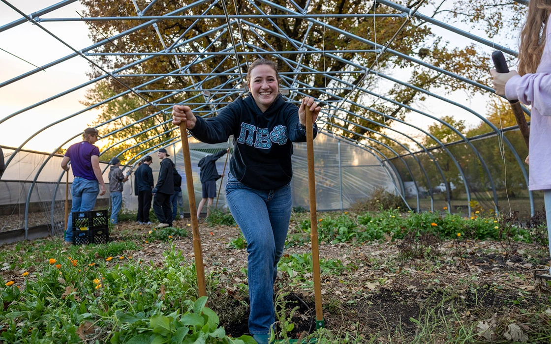 Photo of student from 2025 Pumpkin Smash Bash