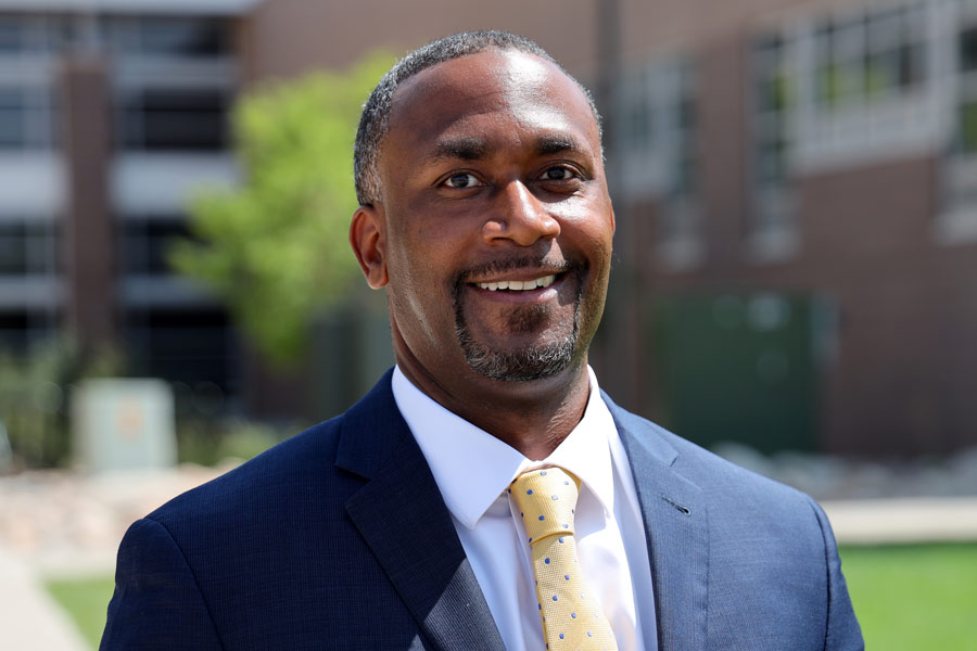 Jason Maclin, assistant principal at Denver East High School. 