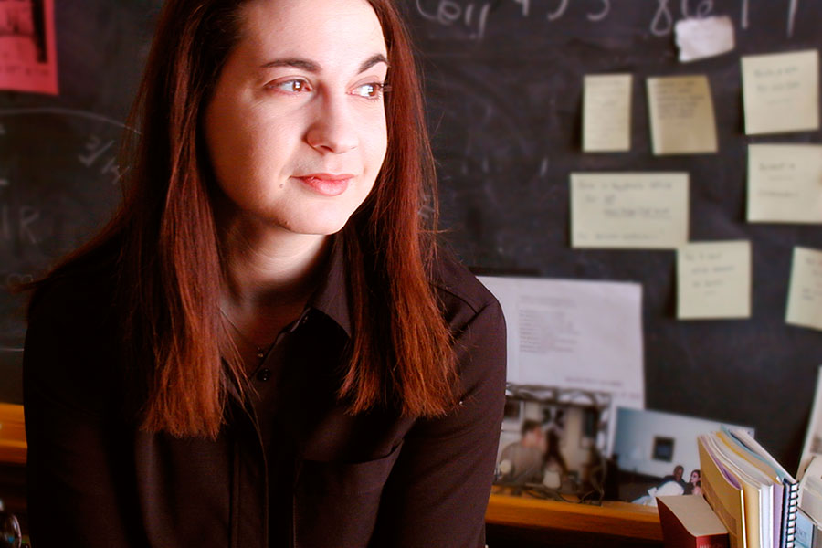 Monica Berlin, associate professor of English and 2007 Youn Alumni Achievement Award Winner