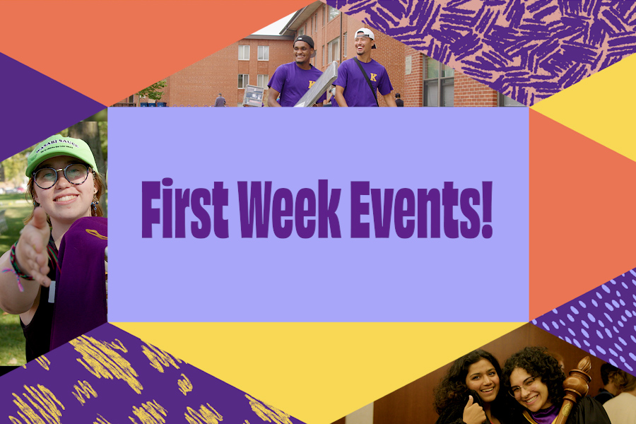 Image for First Week Events!