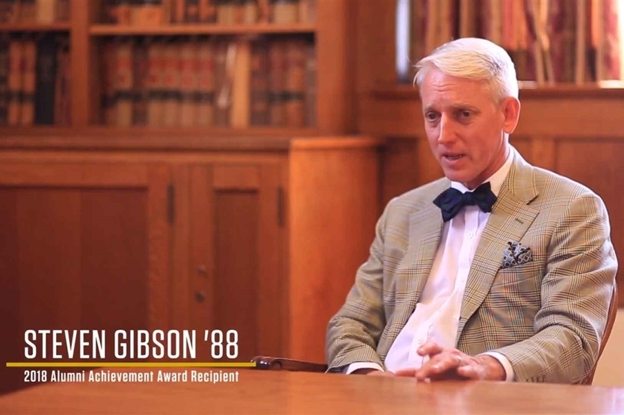 A Knox Magazine Exclusive: Steven Gibson '88