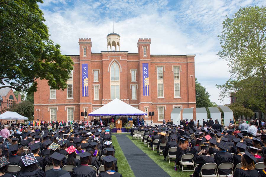 Knox Achieves High Ranking in Forbes "Grateful Graduates Index" - Knox