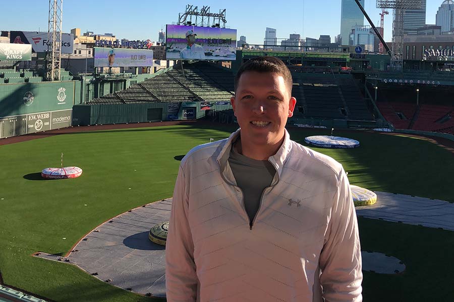 Kam Wells '17 is a data engineer for the Boston Red Sox.