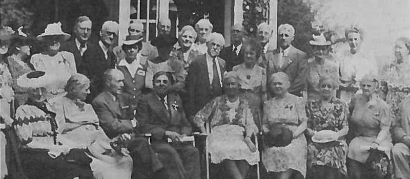 Inaugural Meeting of the Fifty Year Club at the home of Janet Greig Post, Knox class of 1894